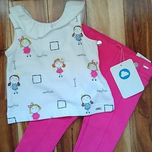 6 months two piece set